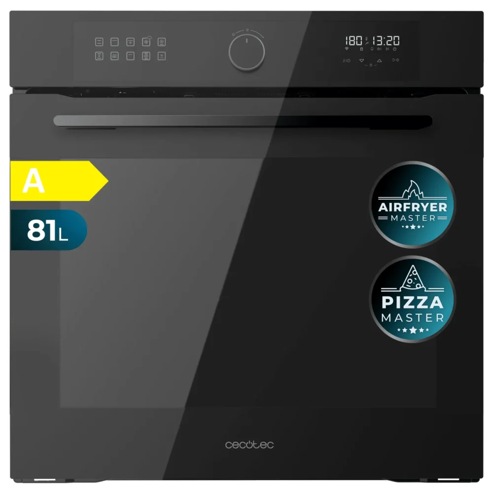 Friteuse sans huile Cecotec Bolero Hexa AF316000 Glass Black A
