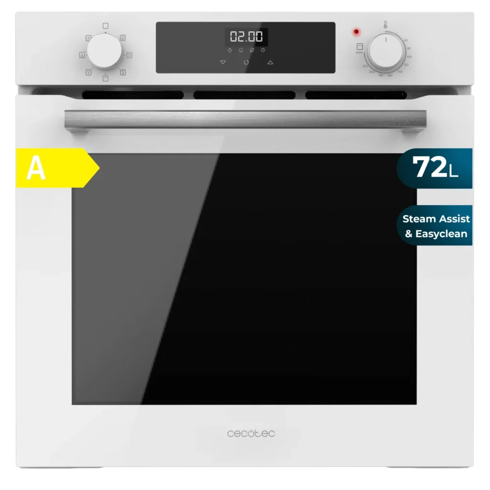 bolero hexa m226000 glass white a 59,5x59,5x54 cm Fours multifonctions Cecotec Bolero Hexa M226000 Glass White A