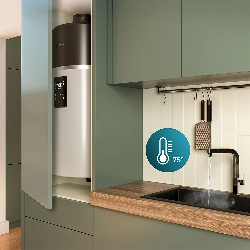 aerothermal 80 water connected ECS Cecotec AeroThermal 80 Water Connected