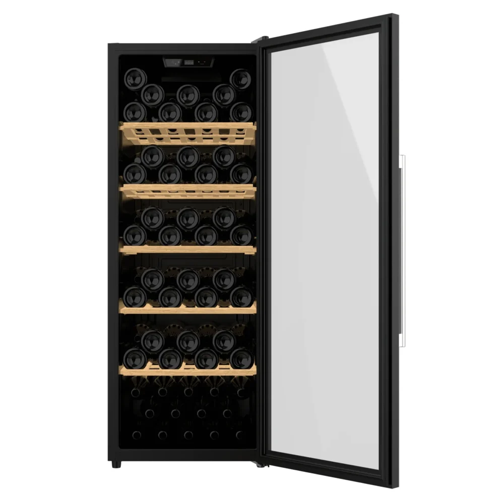 bolero grandsommelier 98000 black 48x57,5x128,5 cm Caves à vin Cecotec Bolero GrandSommelier 98000 Black