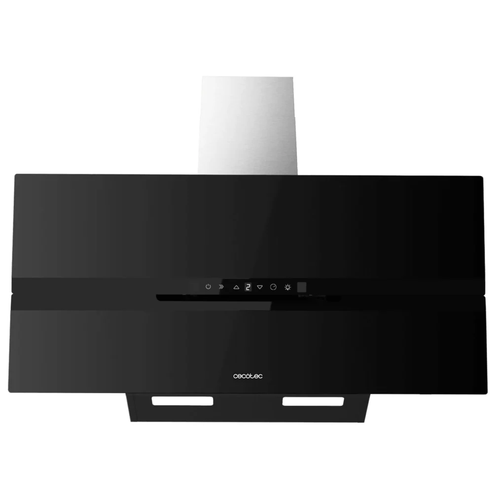 bolero flux dt 908010 glass black a++ 90 de ancho Hottes décoratives Cecotec Bolero Flux DT 908010 Glass Black A++