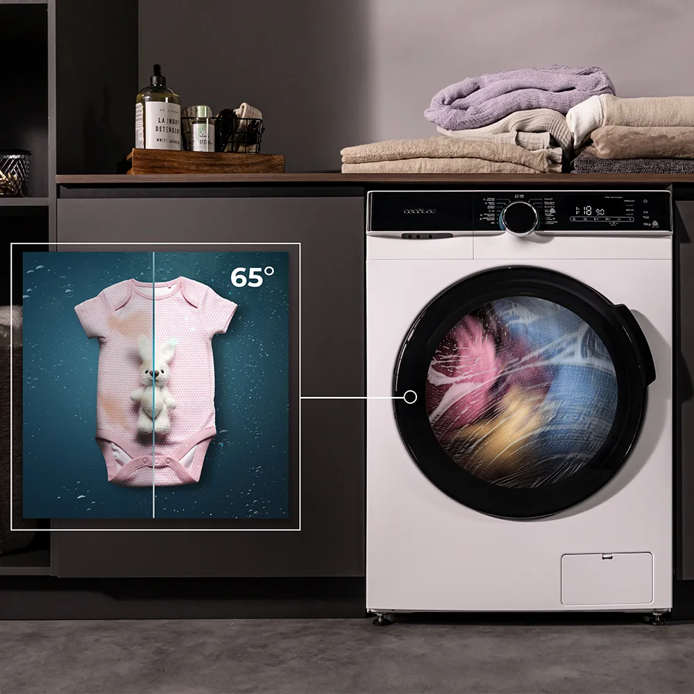 bolero dresscode 121000 a 60x65x85 cm Lave-linge Cecotec Bolero DressCode 121000 A