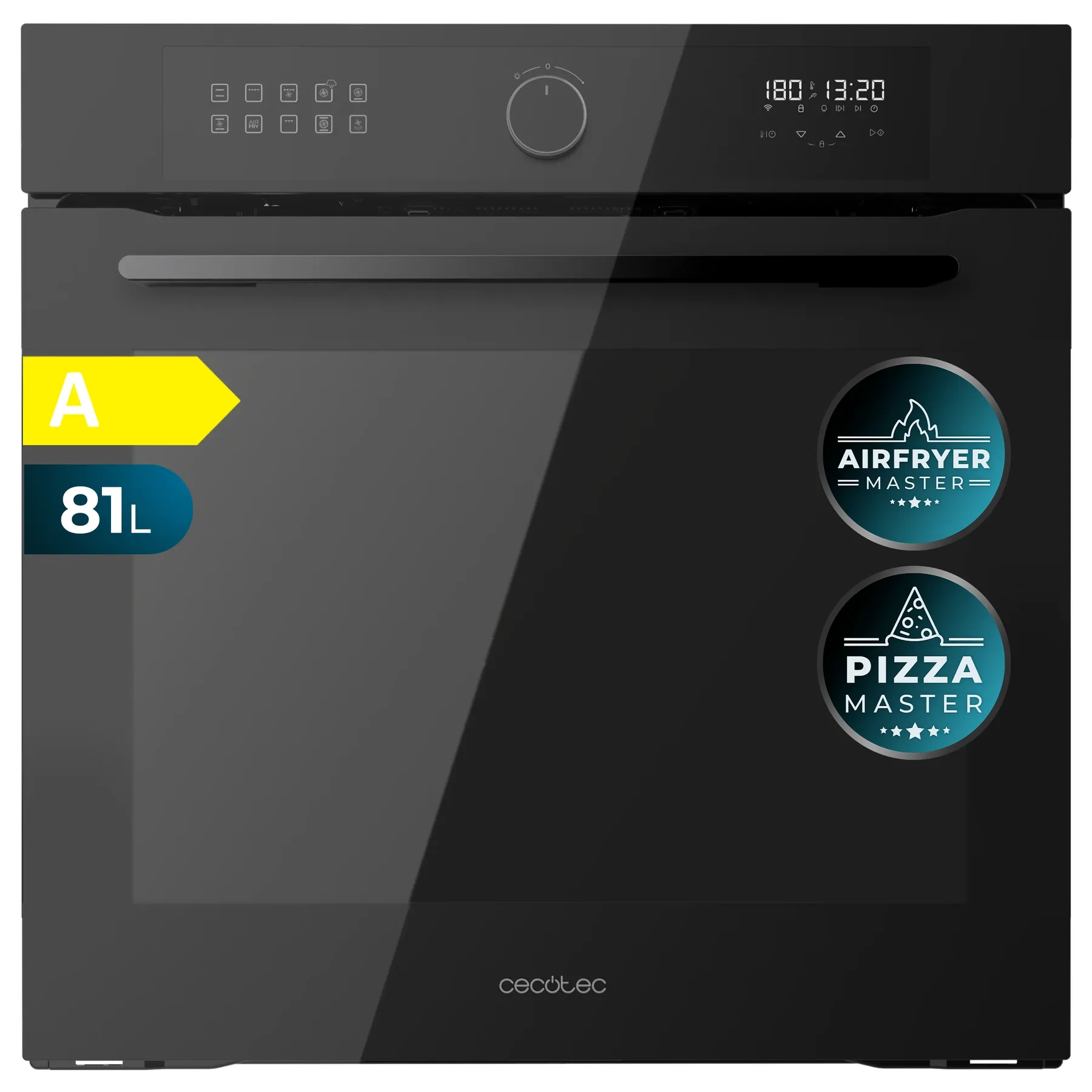 Friteuse sans huile Cecotec Bolero Hexa AF316000 Glass Black A