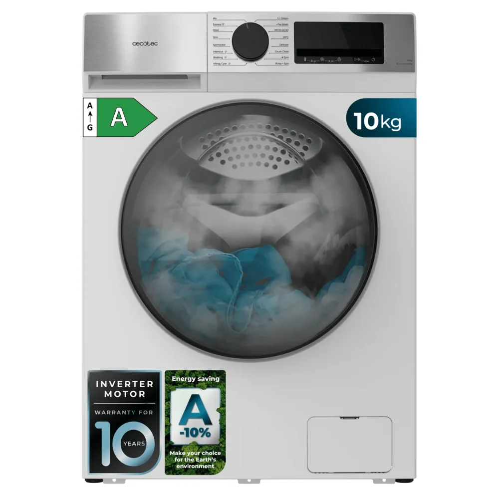 Lave-linge Cecotec Bolero DressCode 10450 Inverter