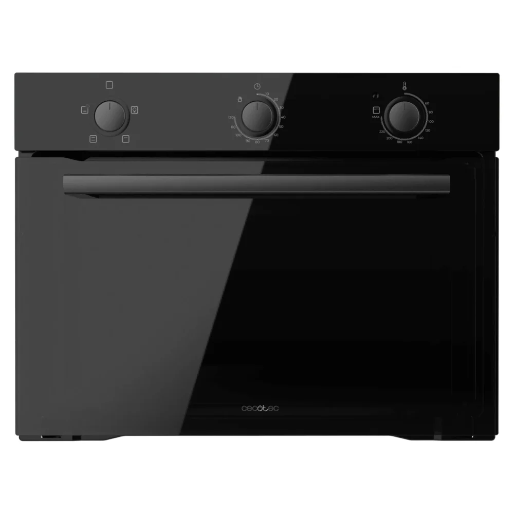 bolero hexa c134500 glass black a 45x59,5x54 cm Fours conventionnels Cecotec Bolero Hexa C134500 Glass Black A