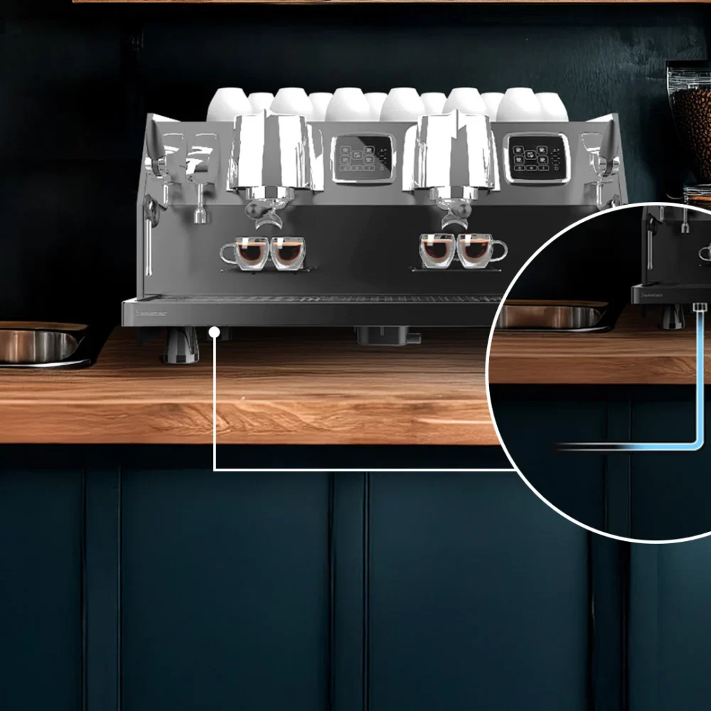 Machine à café expresso professionnelle Cecotec Baristeo Regina ? vue produit 7 Máquina de café expresso profissional