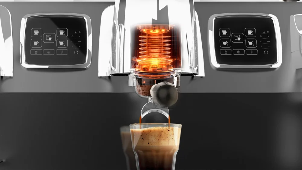 Machine à café expresso professionnelle Cecotec Baristeo Regina ? vue produit 3 Máquina de café expresso profissional