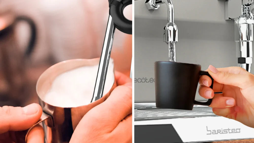 Machine à café expresso professionnelle Cecotec Baristeo Regina ? vue produit 9 Máquina de café expresso profissional