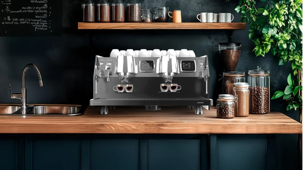 Machine à café expresso professionnelle Cecotec Baristeo Regina ? vue produit 1 Máquina de café expresso profissional