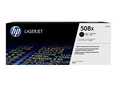 Toner HP 508x cf360x noir m577 alto rendimiento ? vue produit 1 toner hp 508x cf360x noir m577 alto rendimiento