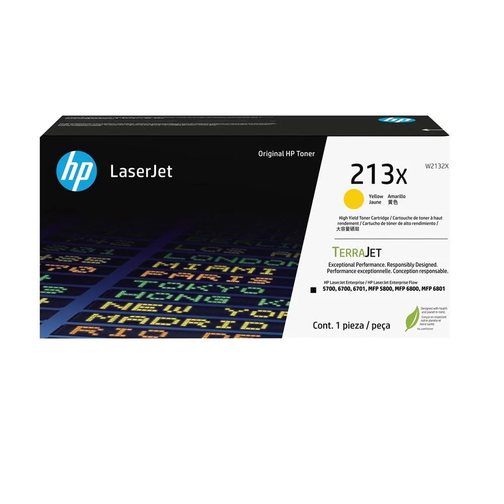 Toner HP laserjet 213x amarillo alta ? vue produit 1 toner hp laserjet 213x amarillo alta