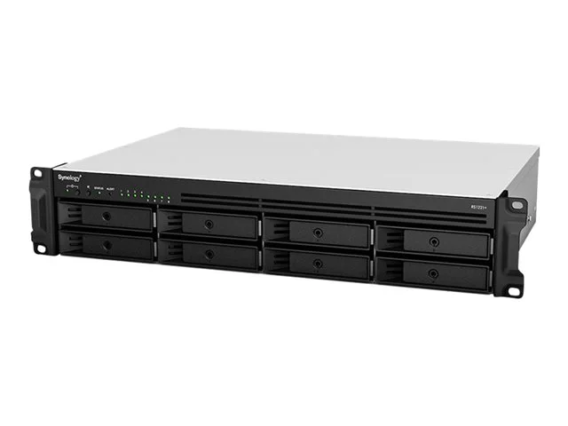 serveur nas synology rs1221+ 8 bahias 2u rack gigabit ethernet