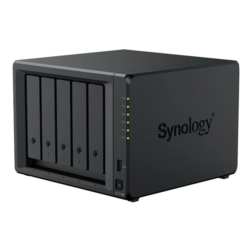 serveur nas synology disk station ds1525+ 8 go 5 bahias gigabit ethernet