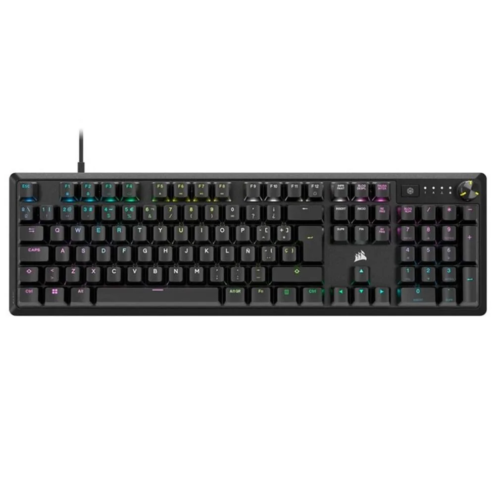 Clavier gaming Corsair usb k70 core noir – vue produit 1 clavier gaming corsair usb k70 core noir