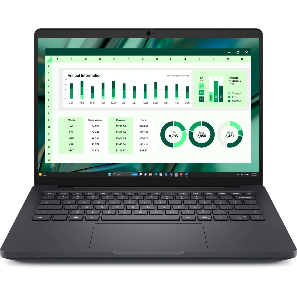 Ordinateur portable Dell pro max 14 Intel Core Ultra 7 265H – vue produit 1 ordinateur portable dell pro max 14 intel core ultra 7 265h