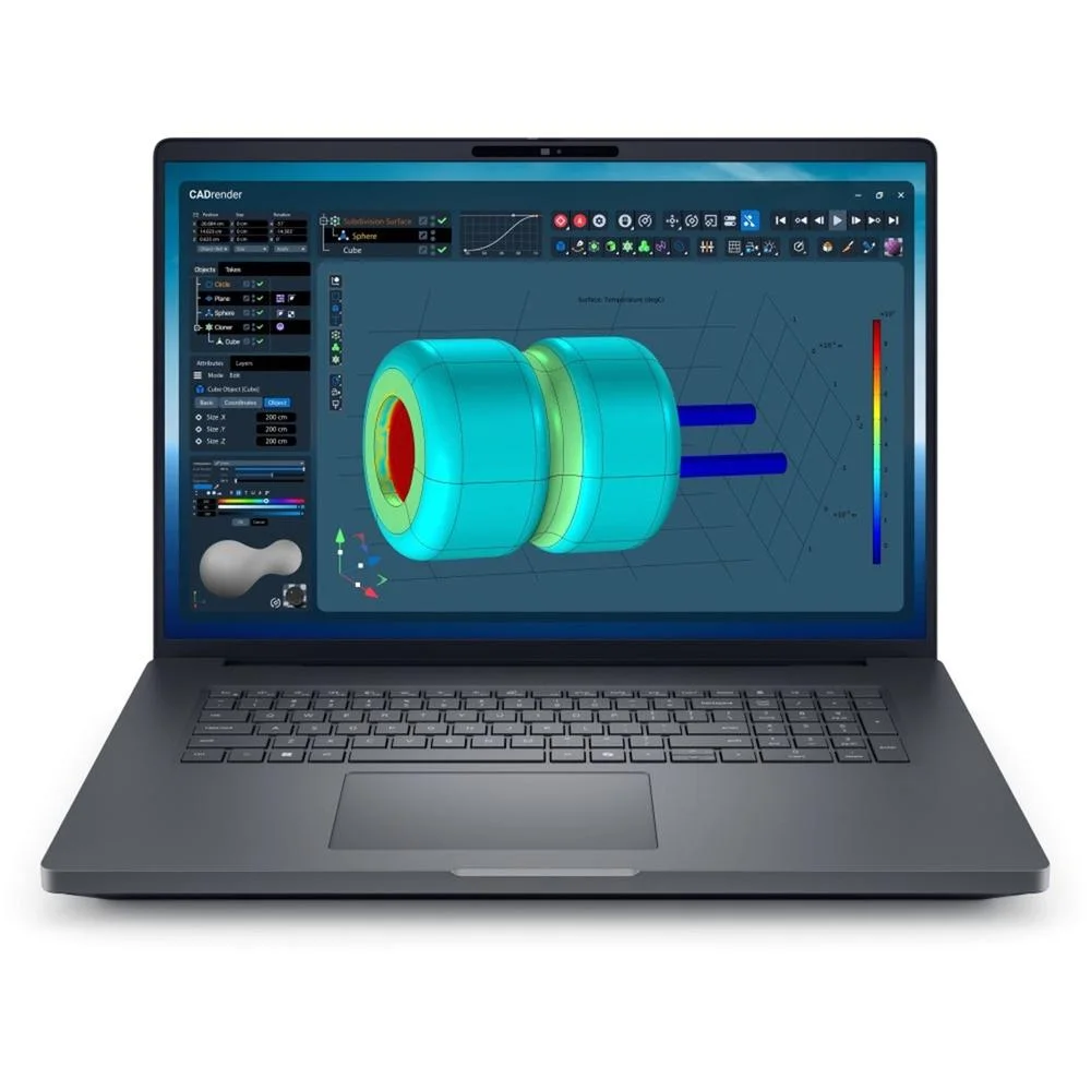 Ordinateur portable Dell pro max 18 plus mb18250 Intel Core Ultra 7 265HX – vue produit 1 ordinateur portable dell pro max 18 plus mb18250 intel core ultra 7 265hx