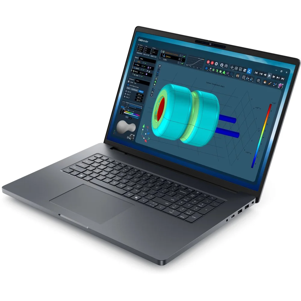 Ordinateur portable Dell pro max 18 plus mb18250 Intel Core Ultra 7 265HX ? vue produit 2 ordinateur portable dell pro max 18 plus mb18250 intel core ultra 7 265hx
