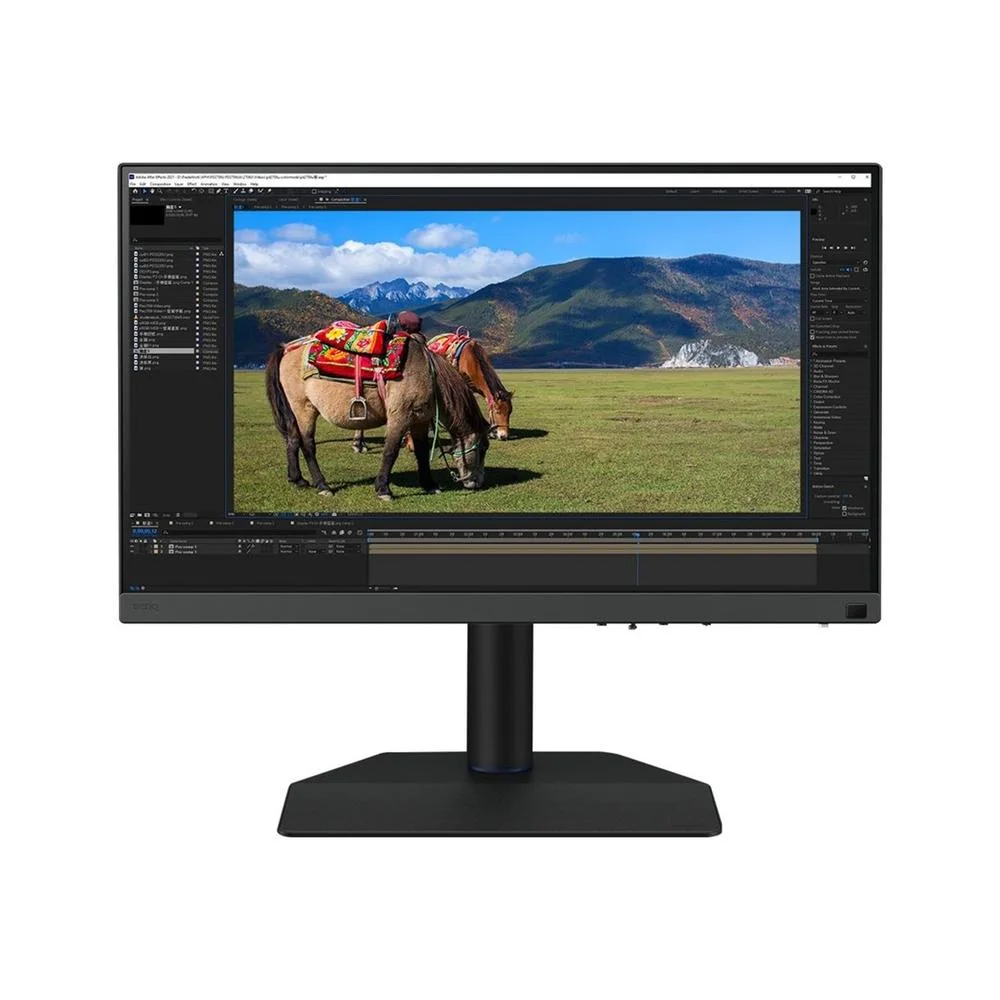 Moniteur benq sw272u 27 pouces 4k uhd 60hz ? vue produit 1 moniteur benq sw272u 27 pouces 4k uhd 60hz