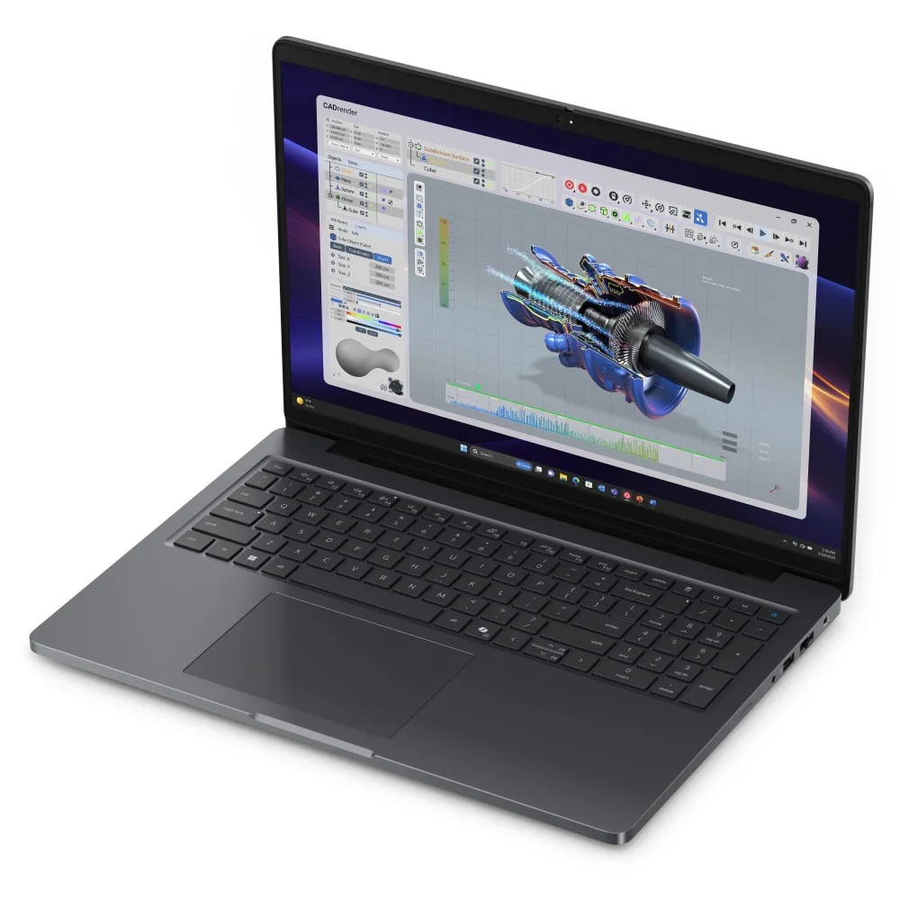 Ordinateur portable Dell pro precision 5 16 Intel Core Ultra 9 386H ? vue produit 3 ordinateur portable dell pro precision 5 16 intel core ultra 9 386h