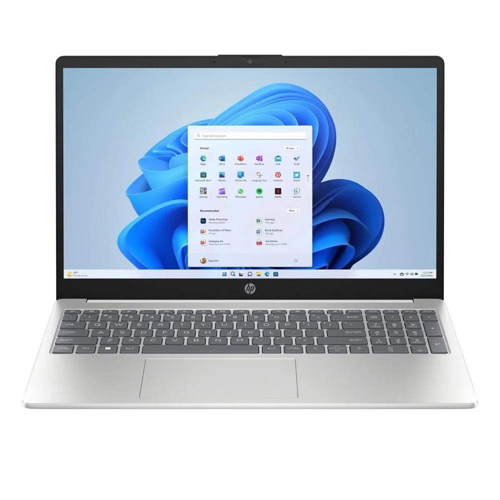 Ordinateur portable HP 15 – fd0330ns i3 – n305 15,6 pouces – vue produit 1 ordinateur portable hp 15 – fd0330ns i3 – n305 15,6 pouces