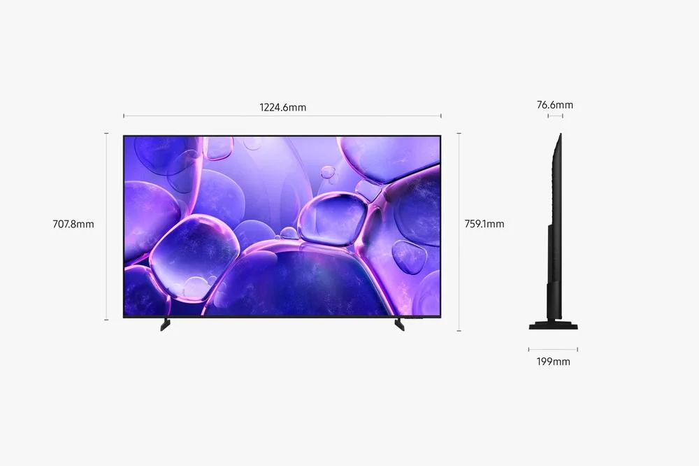 Tv Samsung 55 pouces led 4k uhd – tu55u8005f – smart tv – vue produit 8 tv samsung 55 pouces led 4k uhd – tu55u8005f – smart tv