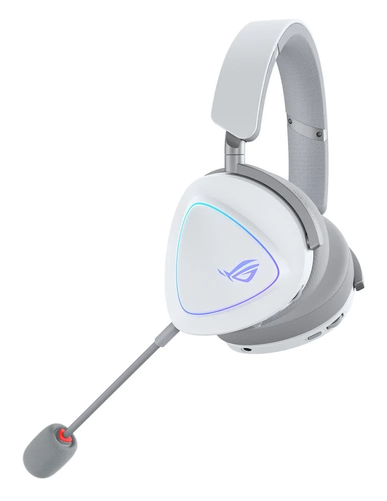 casque gaming asus rog delta ii sans fil blanc