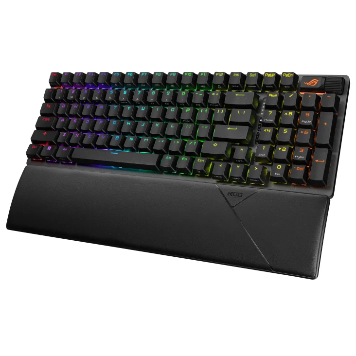 clavier gaming asus rog strix scope ii 96 sans fil rgb noir