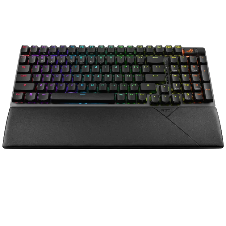 clavier gaming asus rog strix scope ii 96 sans fil rgb noir