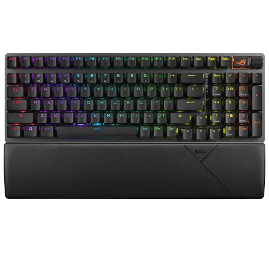 Clavier gaming Asus rog strix scope ii 96 sans fil rgb noir – vue produit 1 clavier gaming asus rog strix scope ii 96 sans fil rgb noir