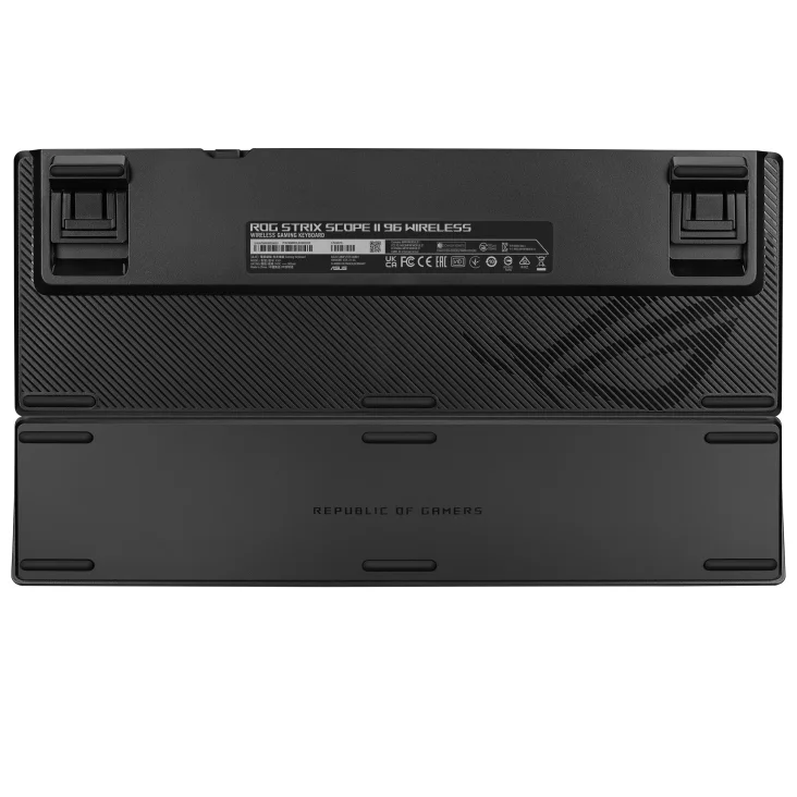 clavier gaming asus rog strix scope ii 96 sans fil rgb noir