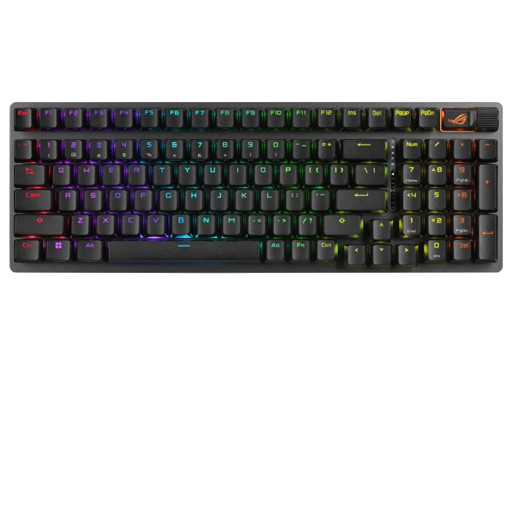 clavier gaming asus rog strix scope ii 96 sans fil rgb noir