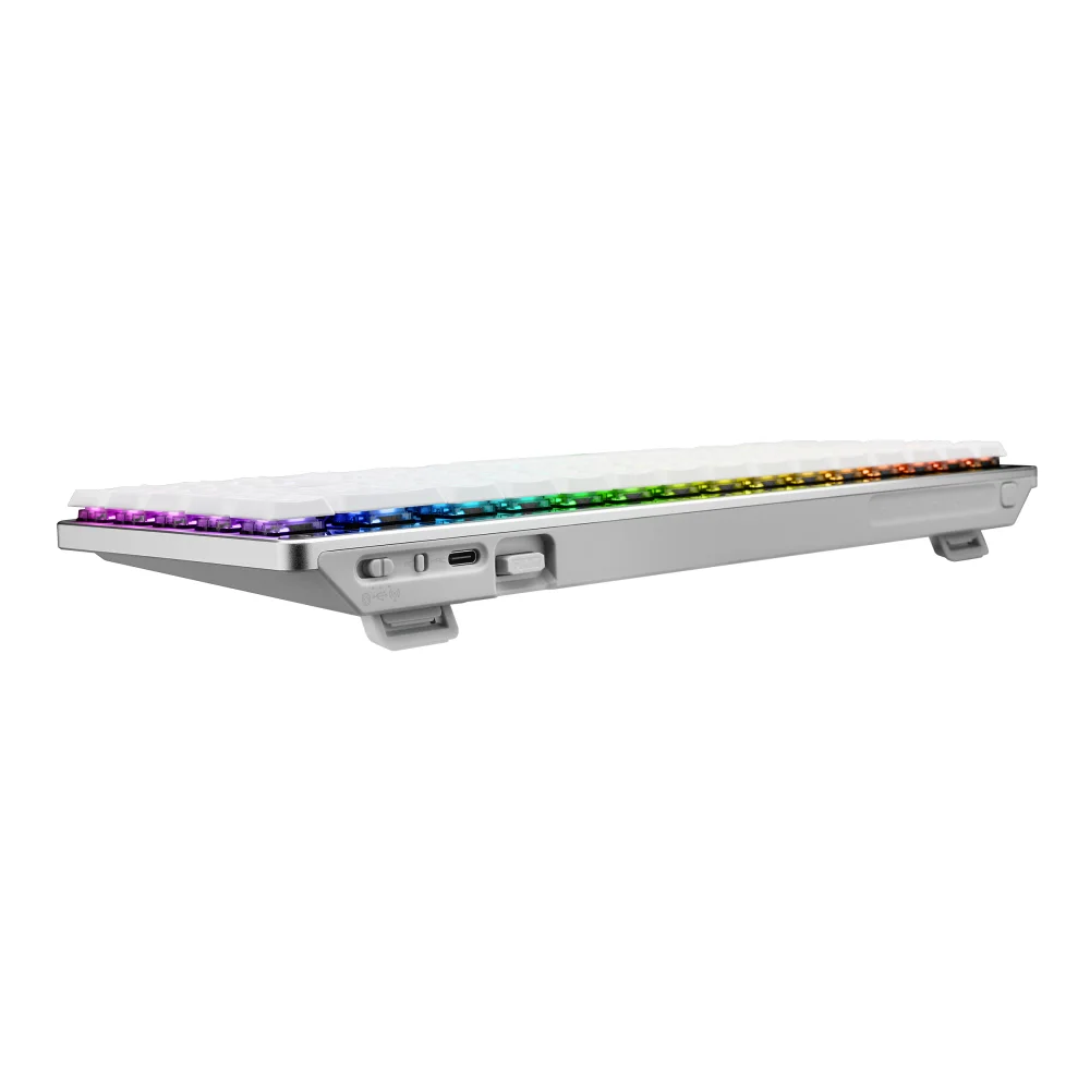 clavier gaming asus rog falchion rx low profile sans fil rgb blanc