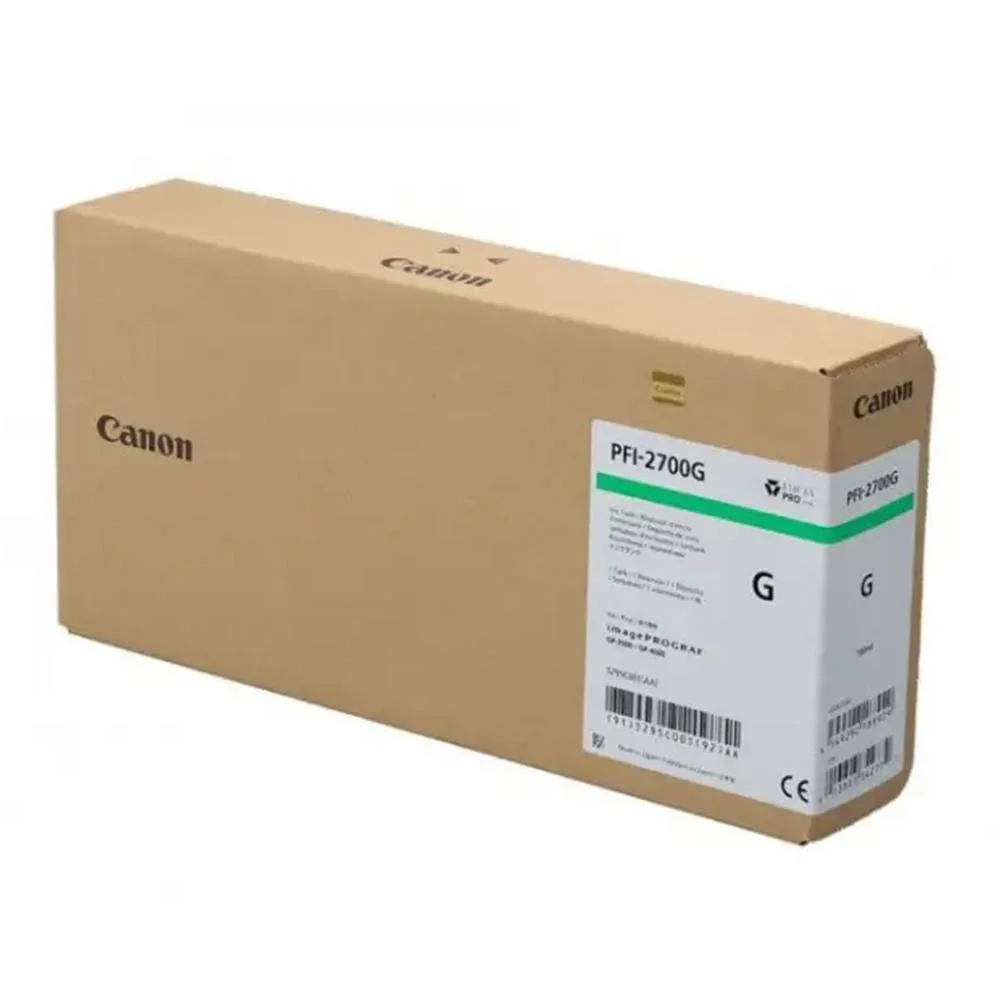 cartouche d?encre gran formato canon pfi ? 2700 verde