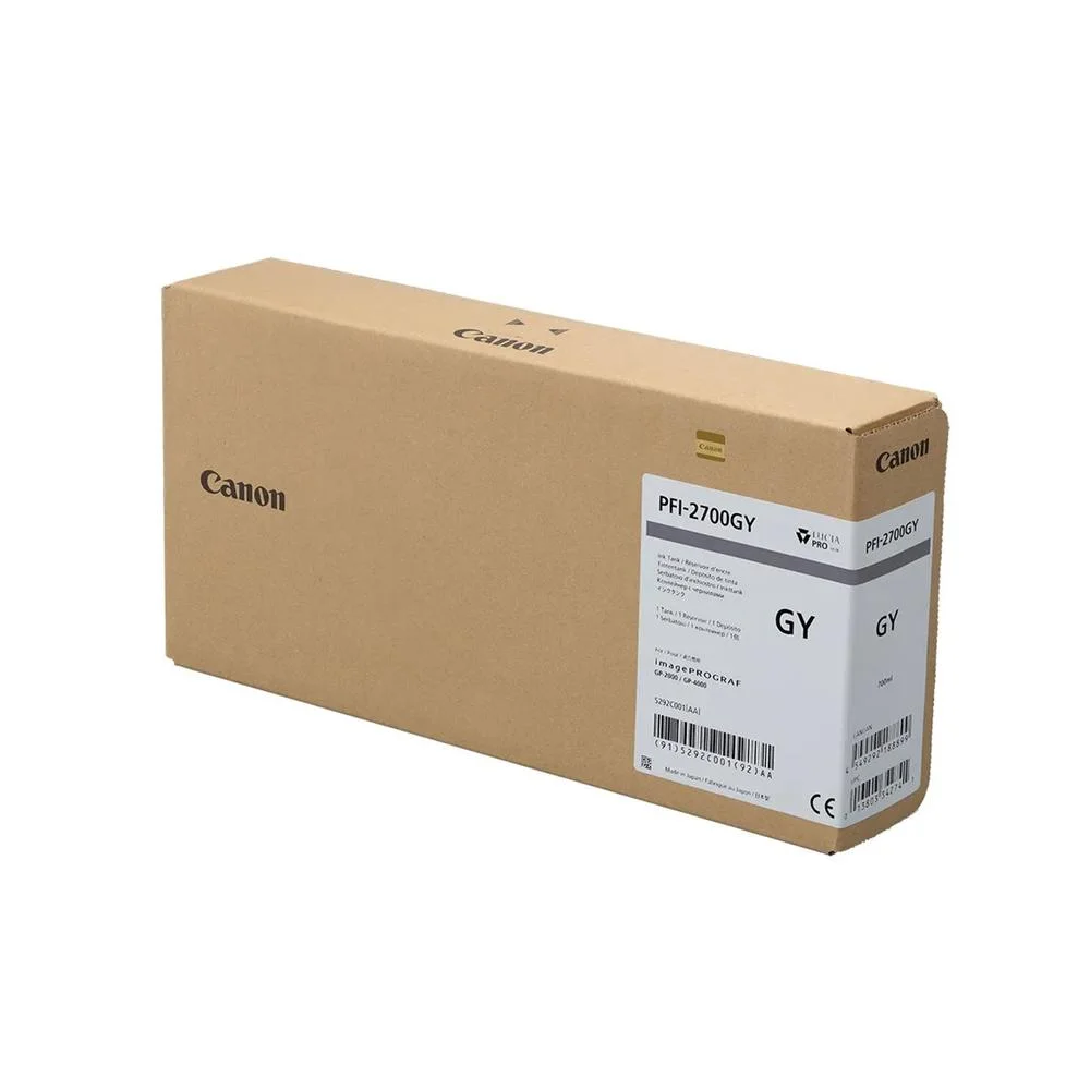 cartouche d?encre gran formato canon pfi ? 2700 gris