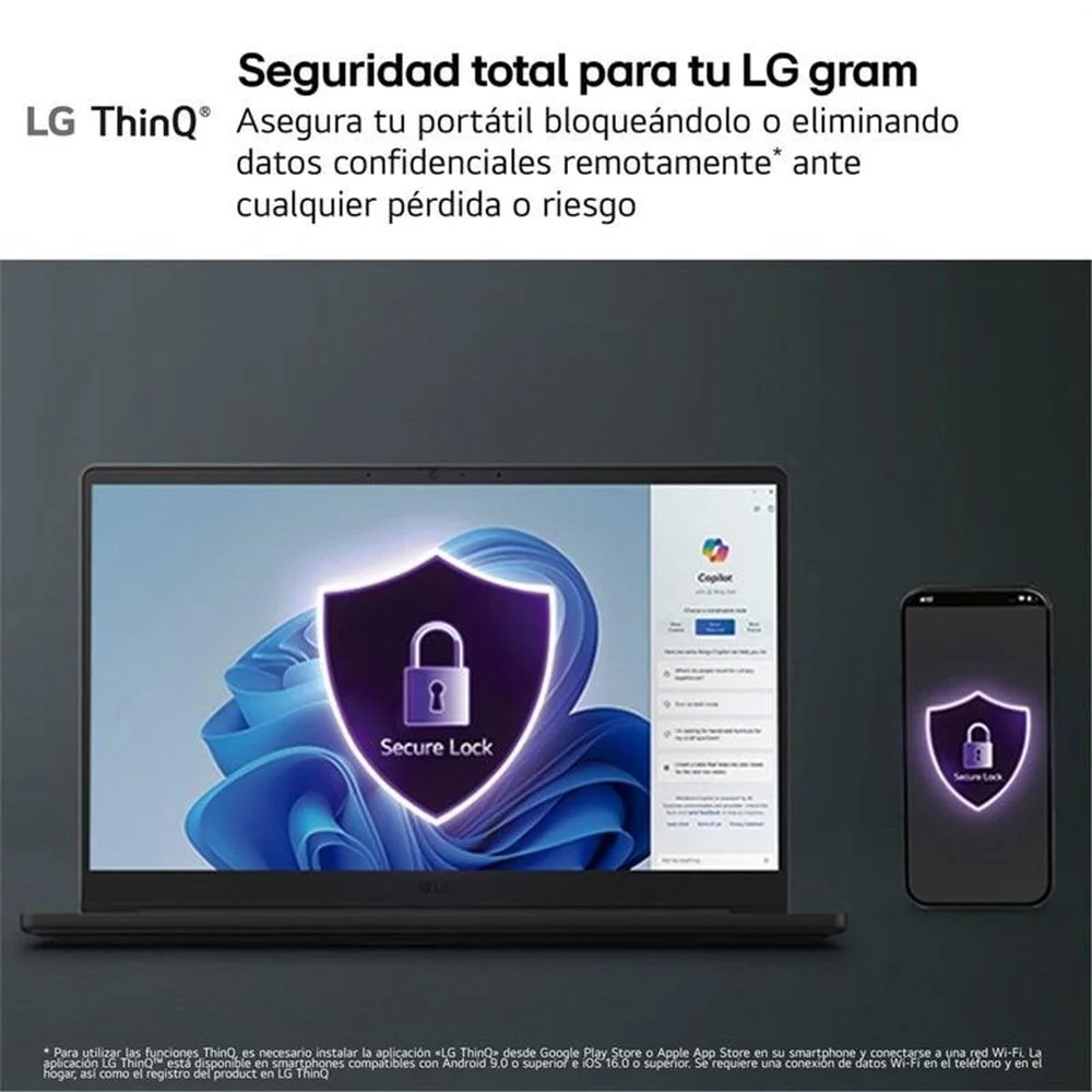 Ordinateur portable lg gram pro 16zd90u – g u7 – 355 – vue produit 6 ordinateur portable lg gram pro 16zd90u – g u7 – 355