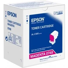 Toner Epson c13s050748 magenta 8.8k ? vue produit 1 toner epson c13s050748 magenta 8.8k