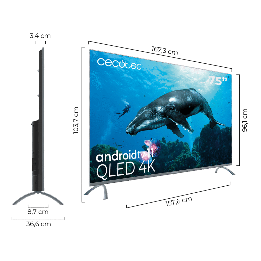 电视 Qled v3+ 系列 vqu30075+ 电视 Qled v3+ 系列 vqu30075+