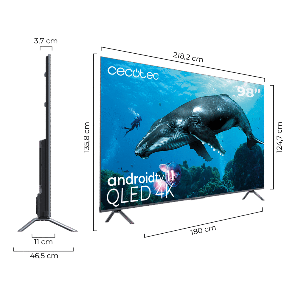 tv qled v3+ series vqu30098+