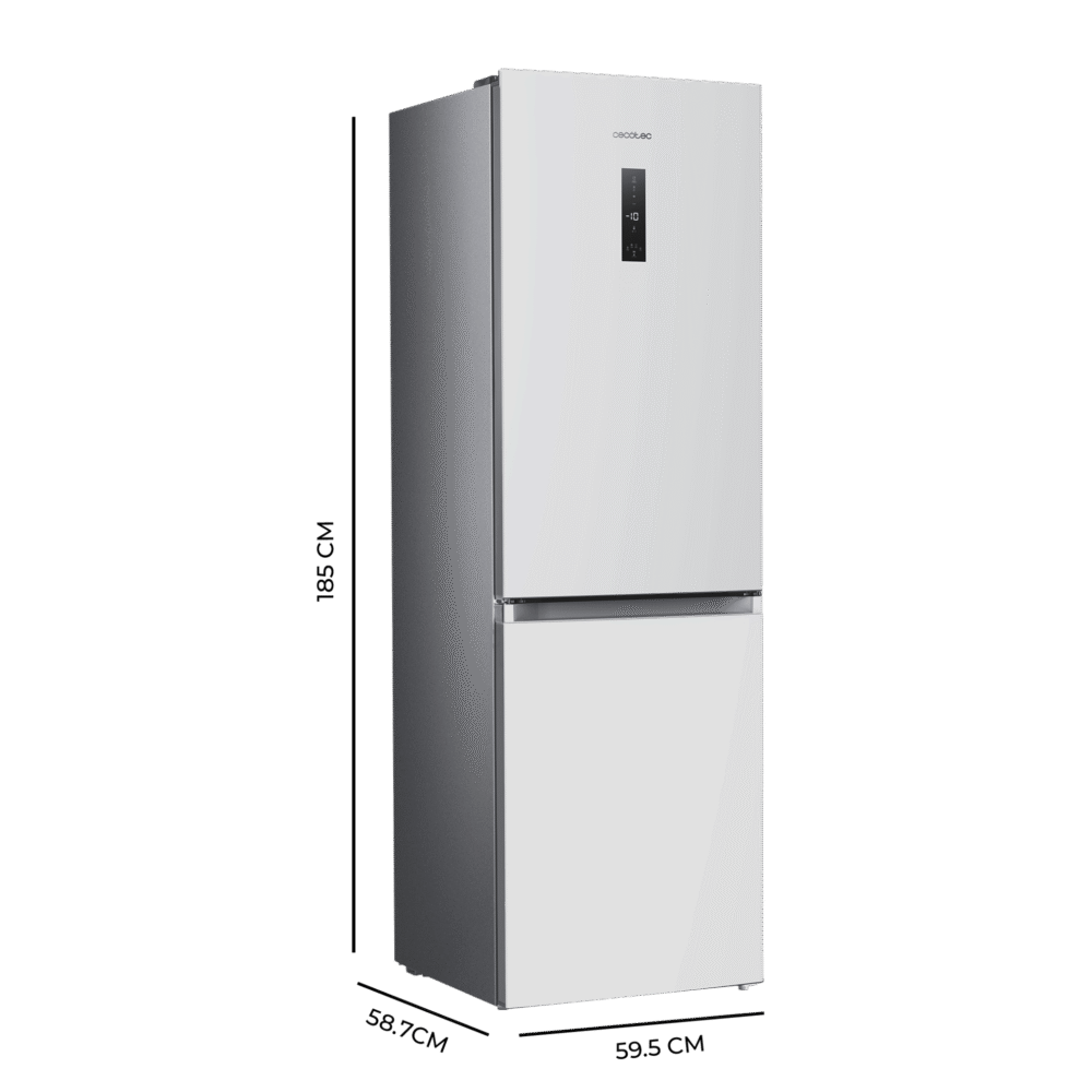 r&eacute;frig&eacute;rateur cong&eacute;lateur cecotec bolero coolmarket combi 290 inox
