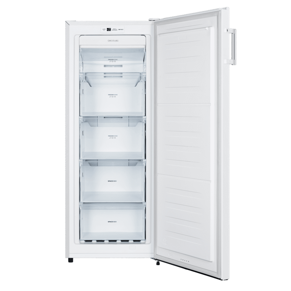 congélateur cecotec bolero coolmarket uf 155 white congélateur cecotec bolero coolmarket uf 155 white