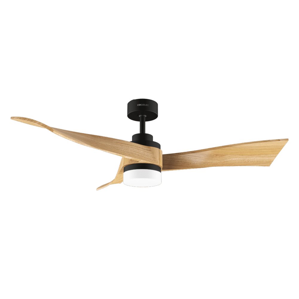 ventilateur de plafond cecotec energysilence aero 5285 lightwood