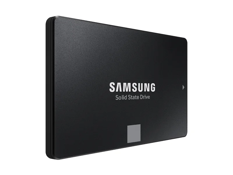 SSD interne Samsung mz ? 77e4t0b ? eu ? 870 evo ? 4 To ? 2.5 ? vue produit 2 ssd interne samsung mz ? 77e4t0b ? eu ? 870 evo ? 4 to ? 2.5